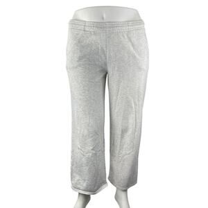 H&M Divided Women's Gray High Waisted Pull On Wide Leg Lounge Sweat Pants Size M